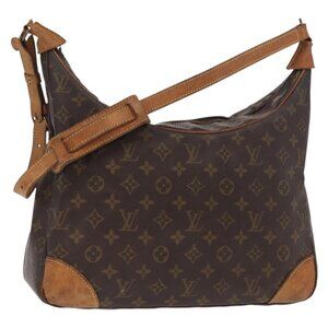 Authentic LOUIS VUITTON Monogram Boulogne 35 Shoulder Bag M51260 LV